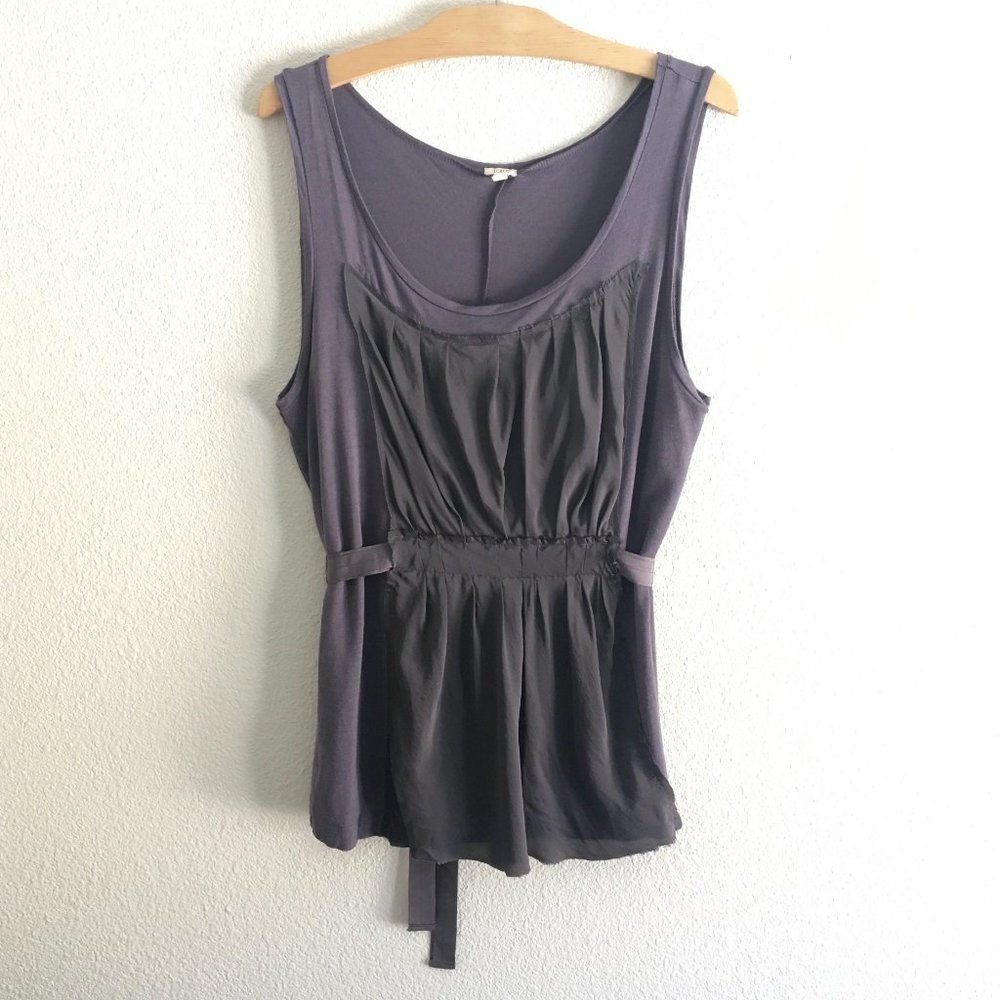 J. Crew Purple Knit Tank